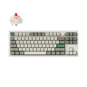 Keychron Keychron Q3 Max QMK/VIA Brezžična Mehanska Tipkovnica, Bluetooth/2.4 GHz, Red Linear Switch, US Layout, Q3M-P1, (21733281)