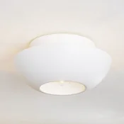 Stropna svetilka Lucande Kellina, O 48 cm, bela, kovina - Dnevna soba/jedilnica - Dizajn