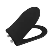 Sapho - WC sedež SoftClose AVVA SLIM mat črna