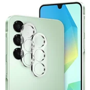 Overboard 2x kaljeno steklo zaščitno steklo za kamero za Samsung Galaxy A16/A16 5G, prozorno
