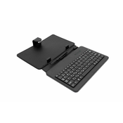 Airen AiTab usnjeni etui 1 s tipkovnico USB 7 BLACK (CZ/SK/DE/UK/US... postavitev)