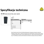 KLINGSPOR AS400 brusna mrežica, 40 g, 115 mm x 280 mm, 50 kosov