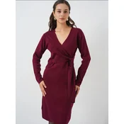 Bigdart Obleka Midi burgund