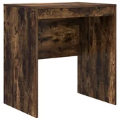 vidaXL Pisalna miza Dimljeni hrast Inženirski les 70 x 50 x 76 cm