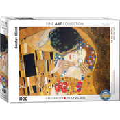 Eurographics - Puzzle Klimt: Bozk III/detail/- 1 000 kosov