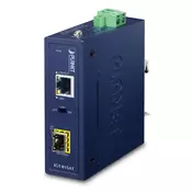 PLANET IGT-815AT mrežni medijski pretvarac 1000 Mbit/s Više nacina, Jednomodni Plavo (IGT-815AT)