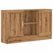 Vidaxl Komoda artisan hrast 120x30,5x70 cm inženirski les