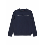 TOMMY HILFIGER Sweater majica, mornarsko plava / bijela / crvena
