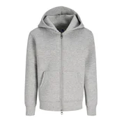 Jack & Jones Junior Jopa na zadrgo Legacy pegasto siva