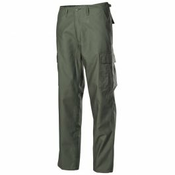 Lovske hlače MFH US Combat Pants, BDU, OD green