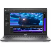 Prenosnik Dell Precision 3591, Ultra 5 135H, 64GB, 512GB, RTX 500 Ada, FHD, Windows 11 Pro