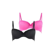 Hunkemöller Nedrček Lola orhideja/črna