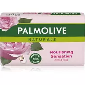 shumee Palmolive Naturals Nourishing Sensation trdo milo z mlekom in vrtnico 90 g