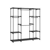 Songmics omara 43x151x166 cm Črna