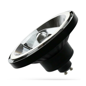 LED sijalica AR111 GU10/10W/230V 3000K 20° crna