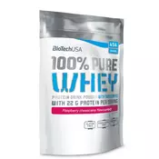 BIOTECHUSA 100% Pure Whey protein sa ukusom maline cheesecake, 454g