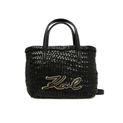 Ročna torba KARL LAGERFELD B2W30224 Črna
