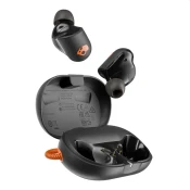 Brezžične ušesne slušalke Skullcandy Sesh ANC Active - črne/oranžne