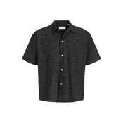 JACK & JONES Srajca  lila / črna / bela