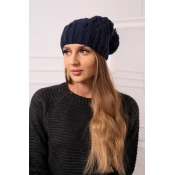 marka niezdefiniowana Cap with fleece Milano K203 navy blue