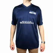 Mens T-Shirt New Era Wordmark Oversized NFL Seattle Seahawks, S