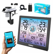 shumee Brezžična vremenska postaja, meteorološki higrometer, barometer, Wi-Fi SP602