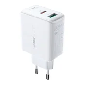 shumee USB-C USB stenski polnilnik 32W PPS PD QC 3.0 AFC FCP bel