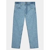 United Colors Of Benetton Jeans hlače 4VUGCF033 Modra Straight Fit