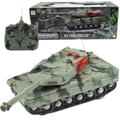Daljinsko upravljani RC tank M1 Abrams s svetlobo in zvokom merilo 1/32 22 cm