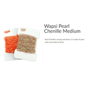 PEARL CHENILLE MED.FL.FIRE ORANGE-CP2505