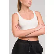 Tyro Ženski top, Bez rukava, Beli