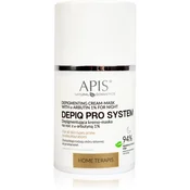 APIS DEPIQ PRO SYSTEM Depigmentacijska nočna krema-maska z ?-arbutinom 1%, 50 ml