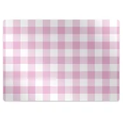 Decormat Podloga za zaščito tal Pink grille 120x90 cm 2 cm
