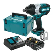 MAKITA DTW1001RGJ Akumulatorski udarni vijačnik 18V, 1050Nm, 3/4 (2 x 6,0Ah + DC18RC + kovček)