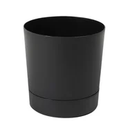 Lonec za rože s podstavkom AURA 325mm črn 80727