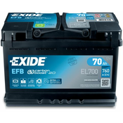 EXIDE akumulator 70AH EFB START&STOP EL700