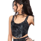 Ženski korzet top KILLSTAR - MIDNIGHT VALE - Blue - KSRA015037