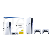 Sony PlayStation 5 mit Laufwerk Bundle vključuje 2 DualSense Controller (Modellgruppe - Slim)