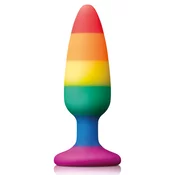 NS Novelties Pleasure Plug Rainbow Medium