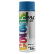 Akrilna barva v spreju RAL sijaj/mat COLORS 400ml Motip - RAL 5017 prometno modra