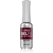 Orly Gelfx Gel gel lak za nohte z uporabo UV/LED lučke odtenek Red Rock 9 ml