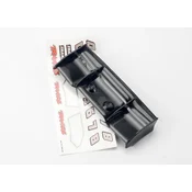 TRAXXAS WING W/DECAL SHEET BLACK 1/16 E-REVO VXL (297122)