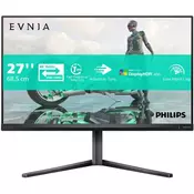 68.5cm/27“ (3840x2160) Philips Evnia 27M2N3800A/00 16:9 FastIPS 1ms 160Hz HDMI2.1 DisplayPort1.4 Speaker AdaptiveSync HDR400 Black