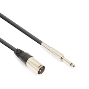Mikrofonski kabel 6,3mm na XLR Muski JWD-AU20 0,2m-0,5m