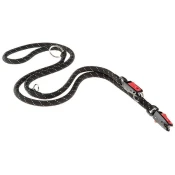 Vodilica za psa Sport Reflex najlon, crna 120-200 cm