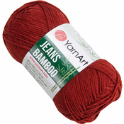 Yarn Art Jeans Bamboo 143 Dark Red Pletilna preja