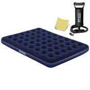 shumee Napihljiva vzmetnica 203x152x22 cm z batno črpalko Bestway 67003