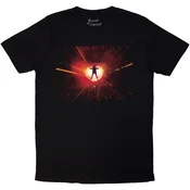 David Gilmour Luck & Strange Stage Shot (Back Print & Ex-Tour) Black XL Majica