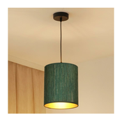Brilagi - Luster na sajli BOSTON ROLLER 1xE27/15W/230V O 21 cm zelena/zlatna