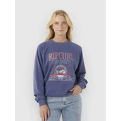 Rip Curl Surf Dept. Relaxed Raglan Crew Sweater navy